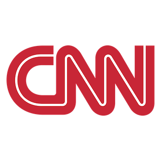 CNN logo in red with white outline