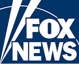 FOX News logo on a blue background with white bold text