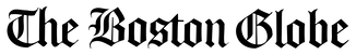 Logo of The Boston Globe in blackletter font